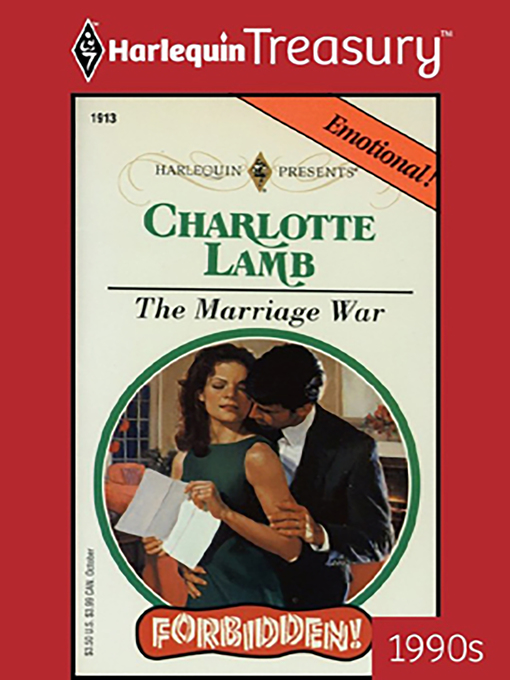 Title details for The Marriage War by Charlotte Lamb - Wait list